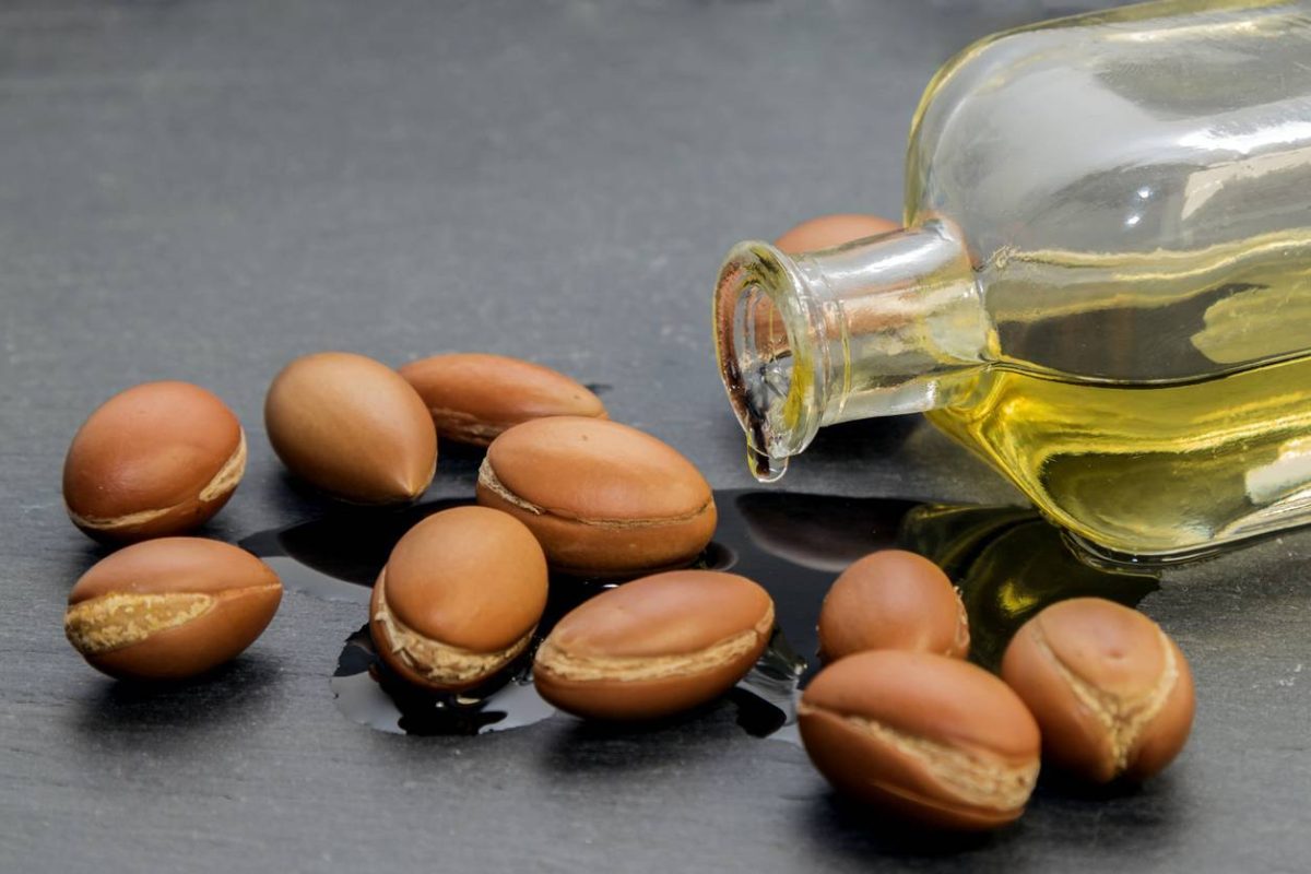 préparation de soins beauté maison cosmétique huile d'argan