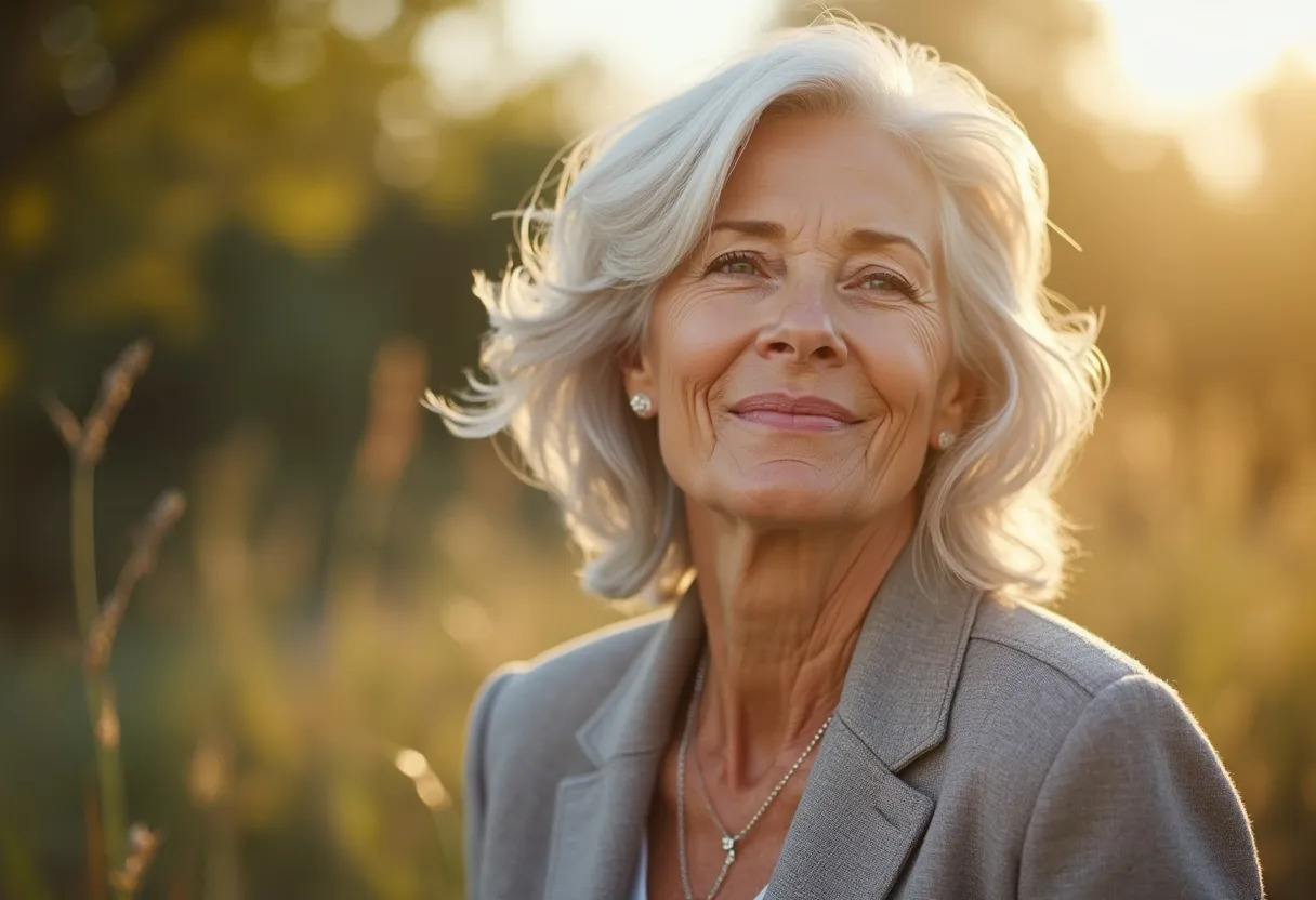 femme 60 ans coiffure