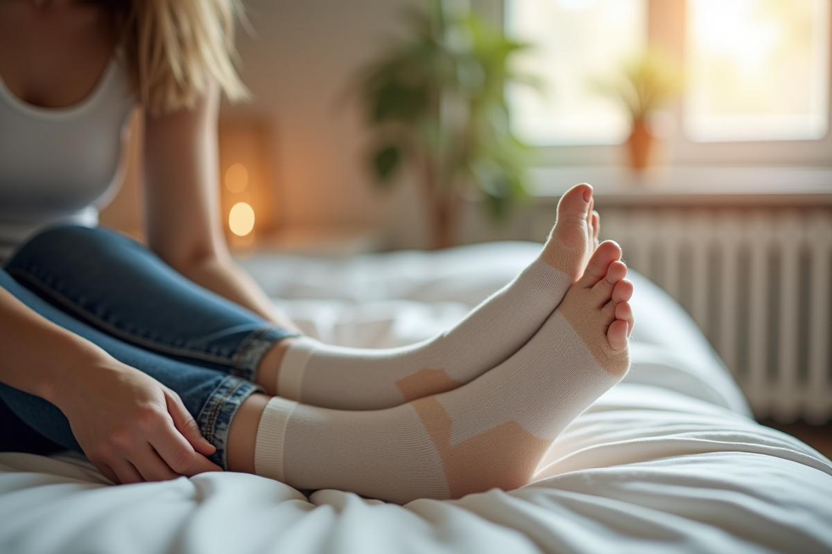 chaussettes assorties